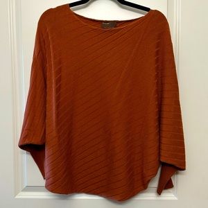 Kerisma burnt Orange boat neck crop sweater